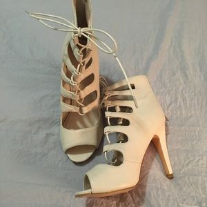 Lace up heels
